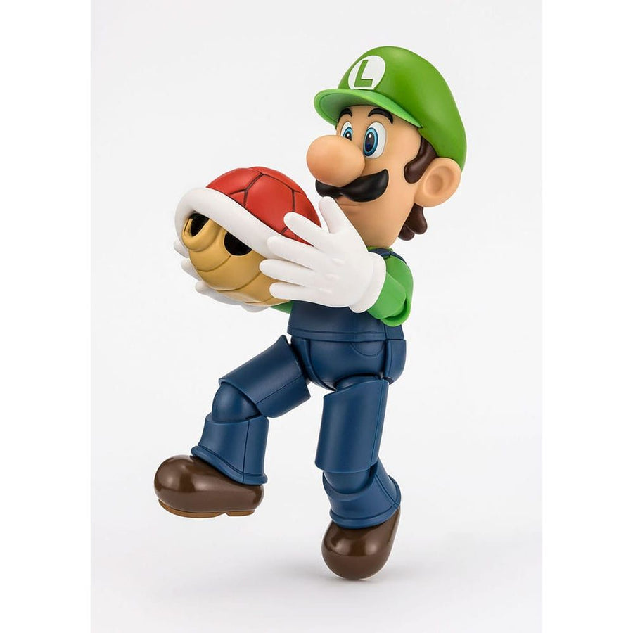 Super Mario S.H. Figuarts Action Figure Luigi 11 cm - The Happy Toy Store