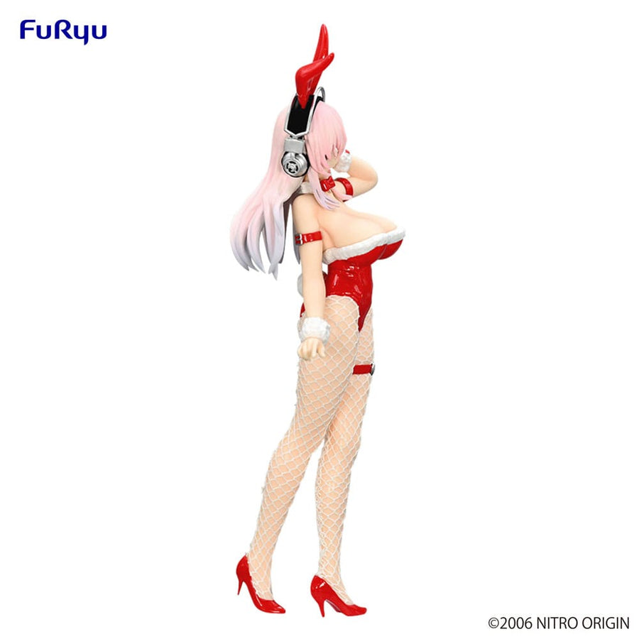 Super Sonico BiCute Bunnies PVC Statue Red Color Ver. 30 cm - The Happy Toy Store