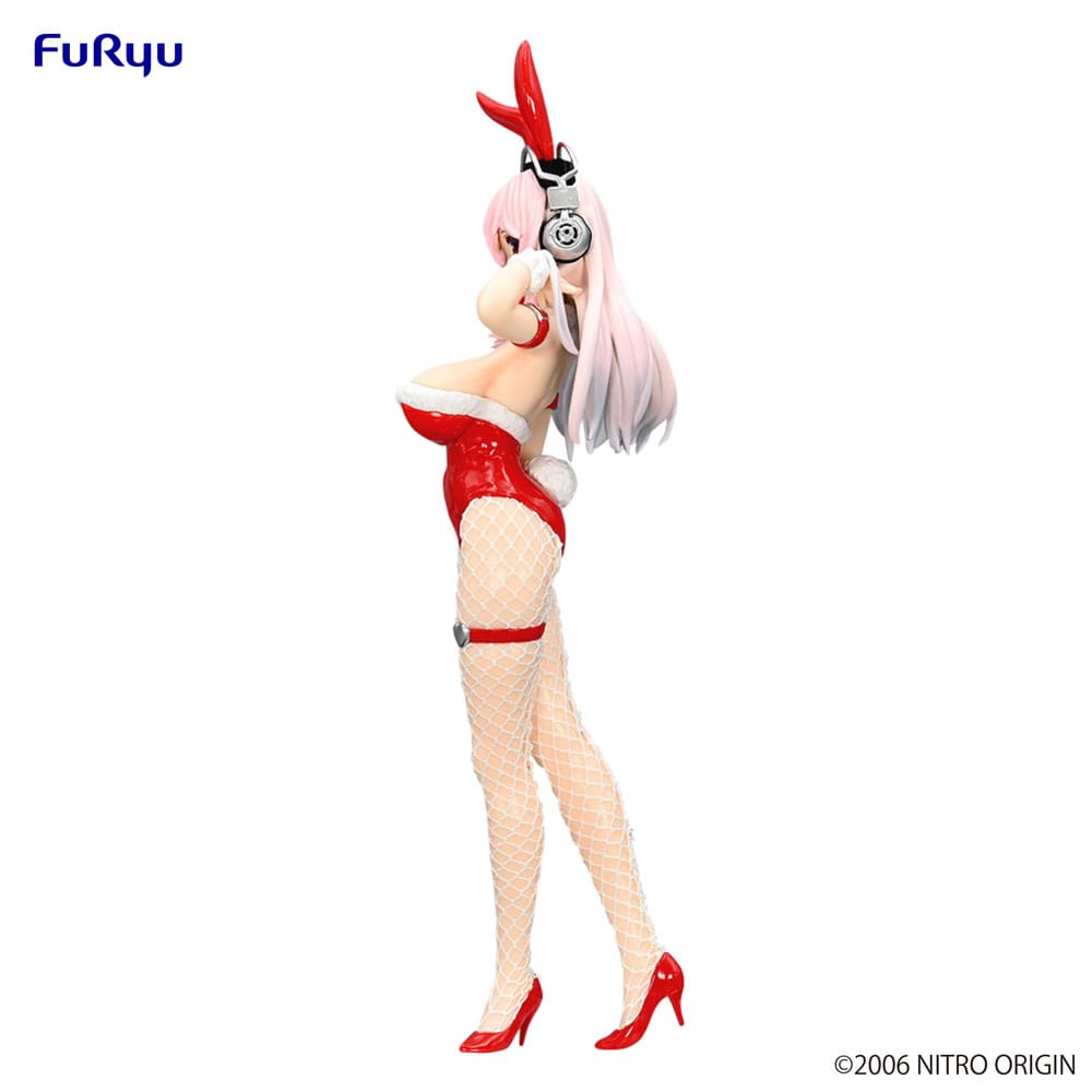 Super Sonico BiCute Bunnies PVC Statue Red Color Ver. 30 cm - The Happy Toy Store