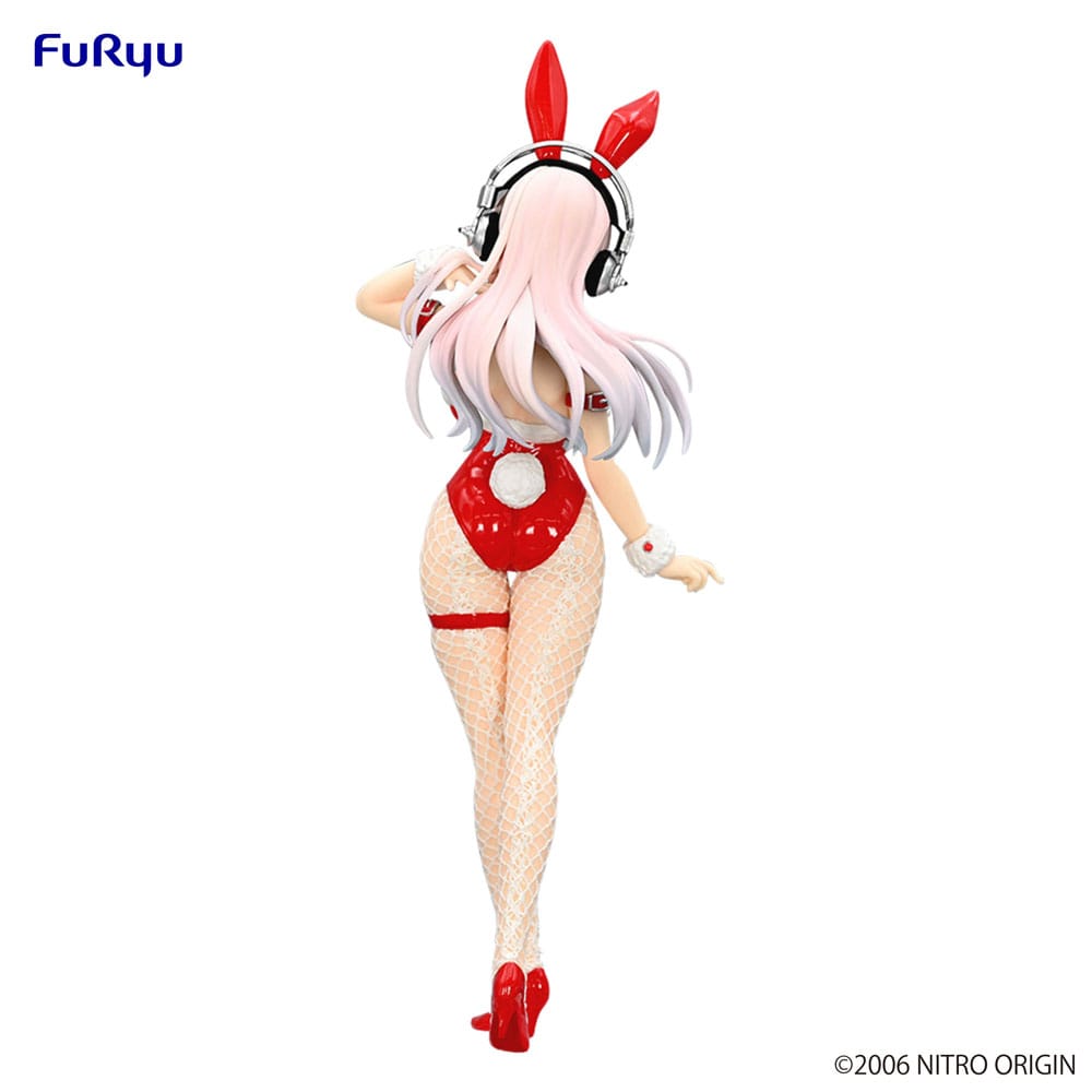 Super Sonico BiCute Bunnies PVC Statue Red Color Ver. 30 cm - The Happy Toy Store