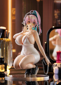 Super Sonico Pop Up Parade PVC Statue Super Sonico: 15th Mini Dress Ver. L Size 20 cm - The Happy Toy Store
