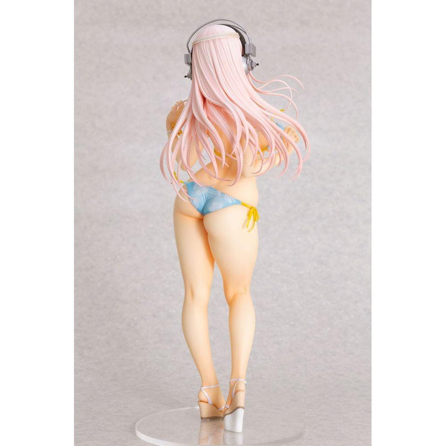 Super Sonico Statue 1/4.5 Super Sonico Summer Vacation Ver. 35 cm - The Happy Toy Store