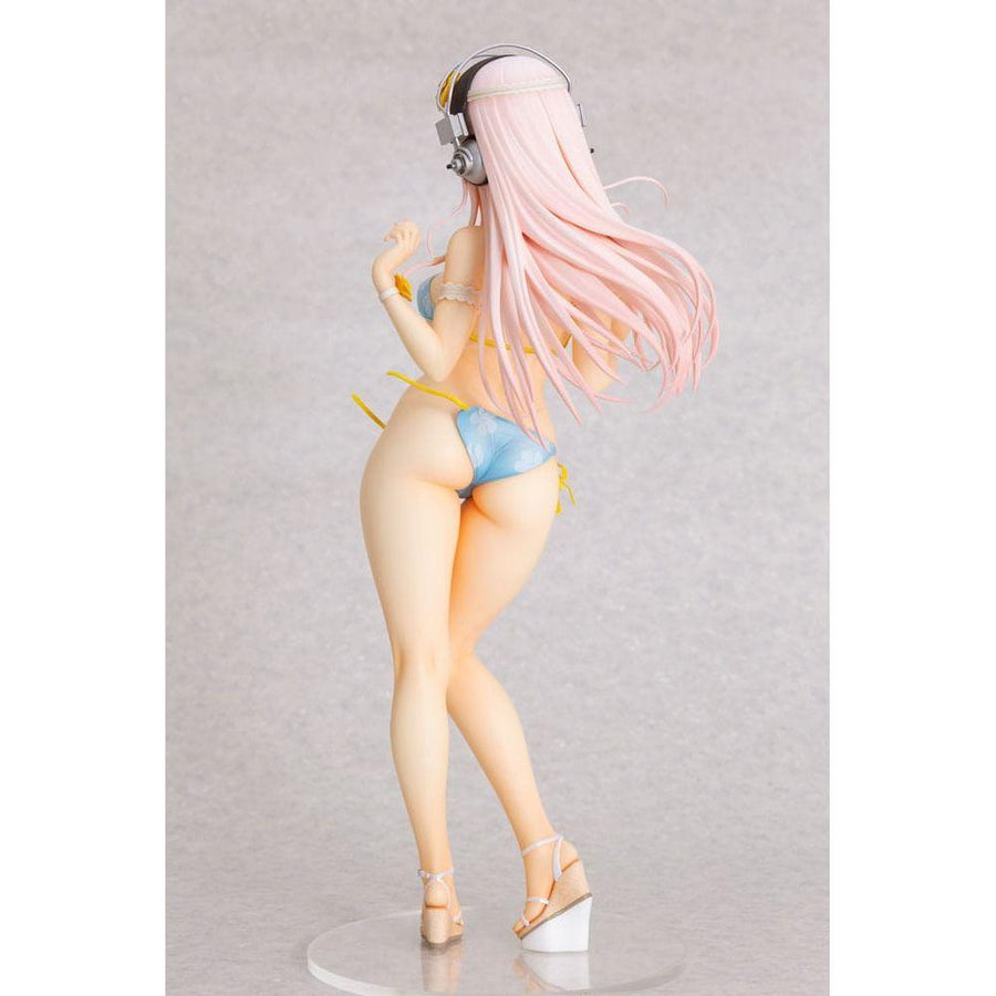 Super Sonico Statue 1/4.5 Super Sonico Summer Vacation Ver. 35 cm - The Happy Toy Store
