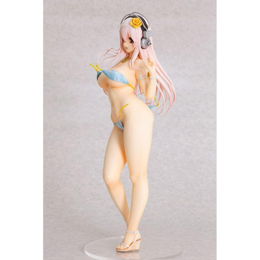 Super Sonico Statue 1/4.5 Super Sonico Summer Vacation Ver. 35 cm - The Happy Toy Store