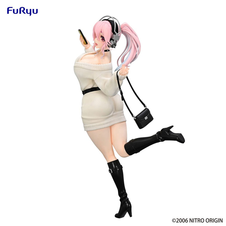 Super Sonico Trio - Try - iT PVC Statue Winter Memory Ver. 21 cm - The Happy Toy Store