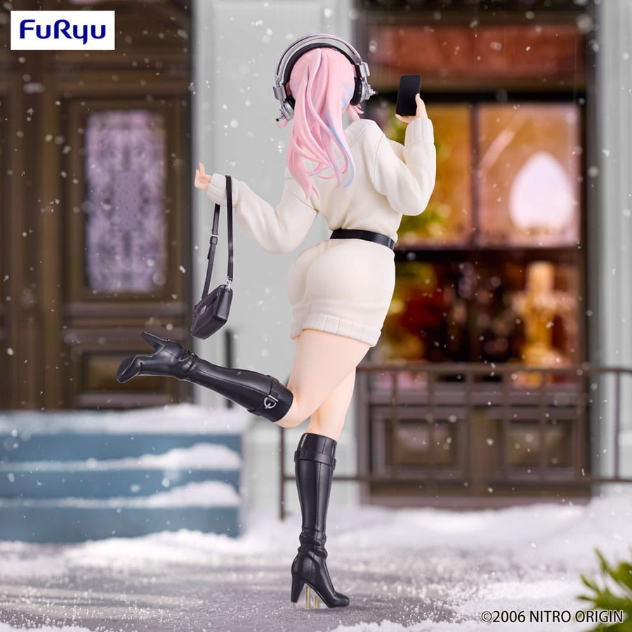 Super Sonico Trio - Try - iT PVC Statue Winter Memory Ver. 21 cm - The Happy Toy Store