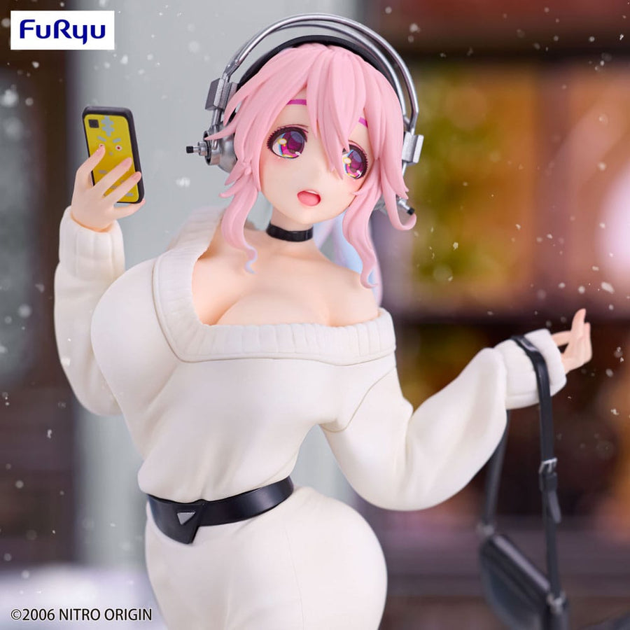 Super Sonico Trio - Try - iT PVC Statue Winter Memory Ver. 21 cm - The Happy Toy Store
