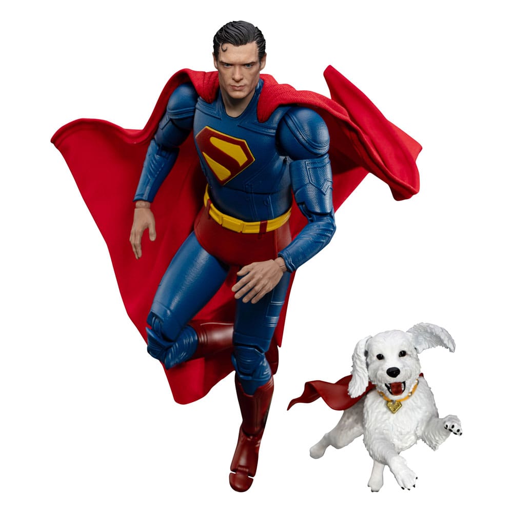 Superman (2025) Action Figure Superman & Krypto 21 cm - The Happy Toy Store