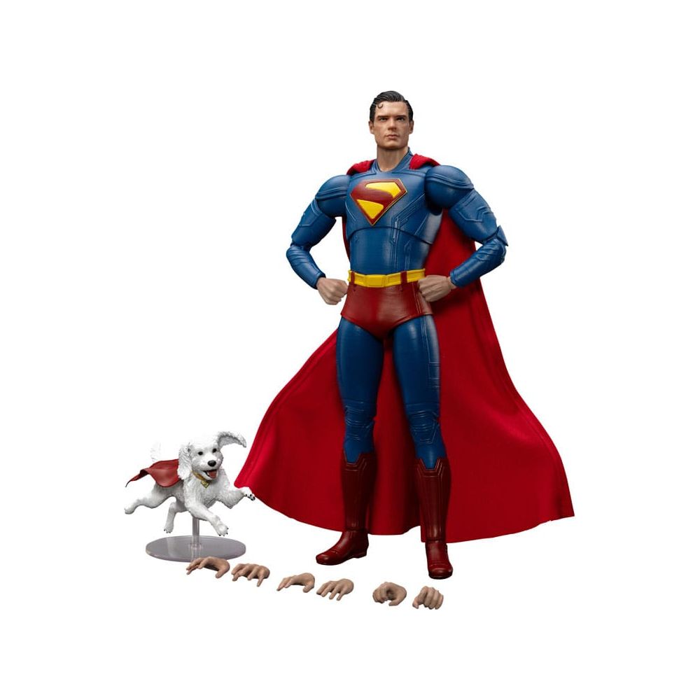 Superman (2025) Action Figure Superman & Krypto 21 cm - The Happy Toy Store