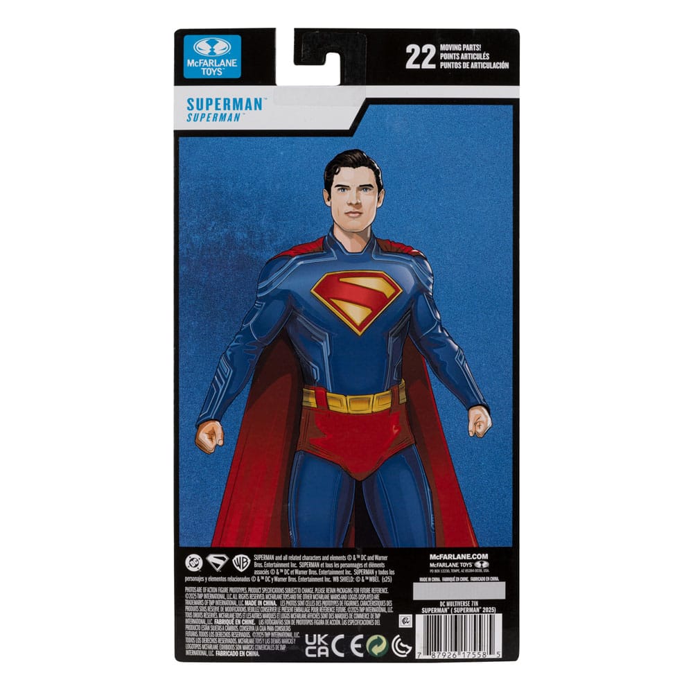 Superman (2025) DC Multiverse Action Figure Superman 18 cm - The Happy Toy Store