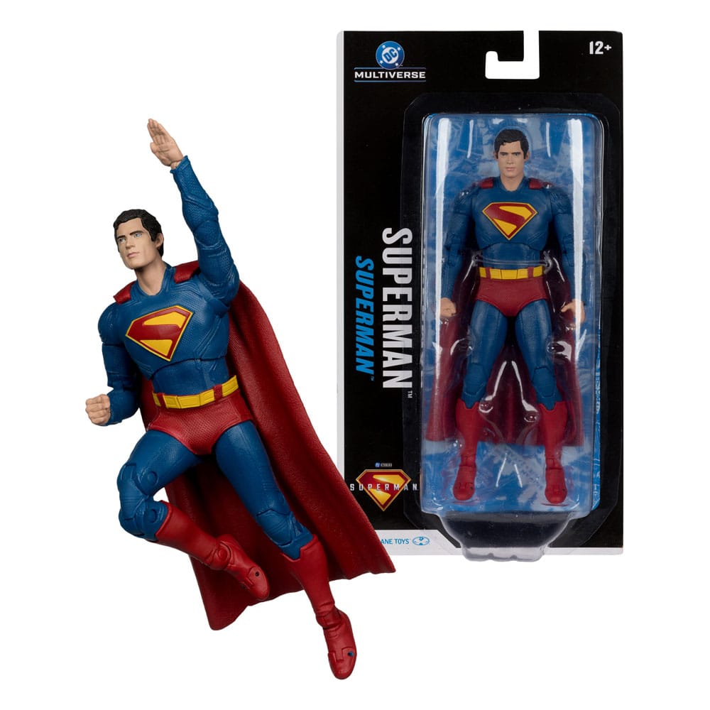 Superman (2025) DC Multiverse Action Figure Superman 18 cm - The Happy Toy Store