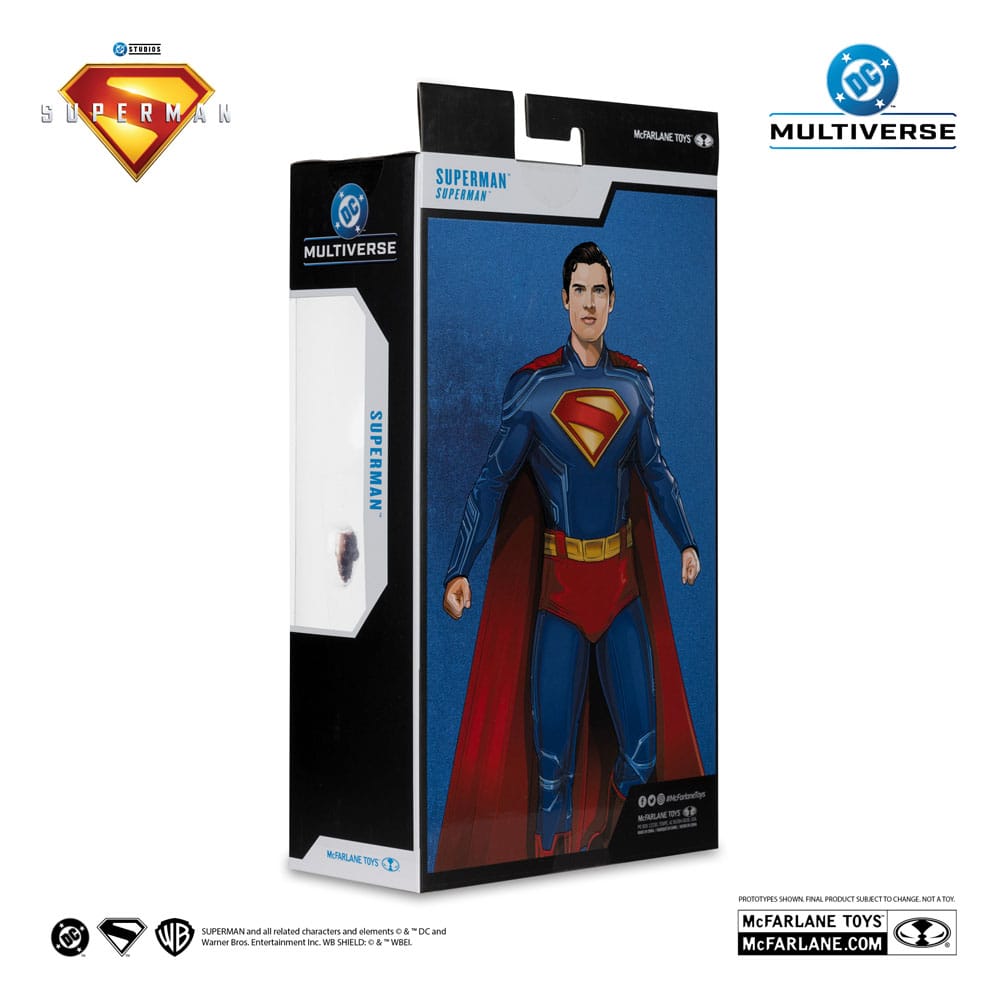 Superman (2025) DC Multiverse Action Figure Superman (Battle Damaged) (Gold Label) 18 cm - The Happy Toy Store