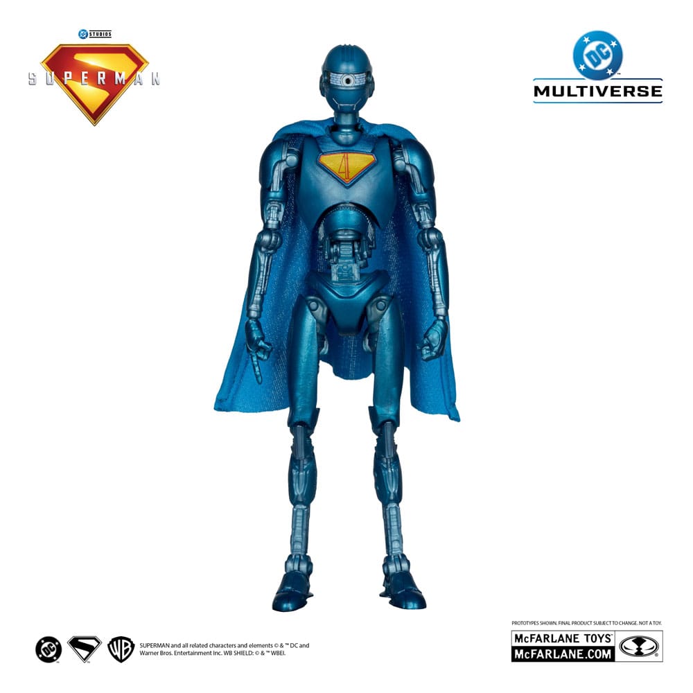 Superman (2025) DC Multiverse Deluxe Action Figure Superman Robot (Red Platinum Edition) 18 cm - The Happy Toy Store