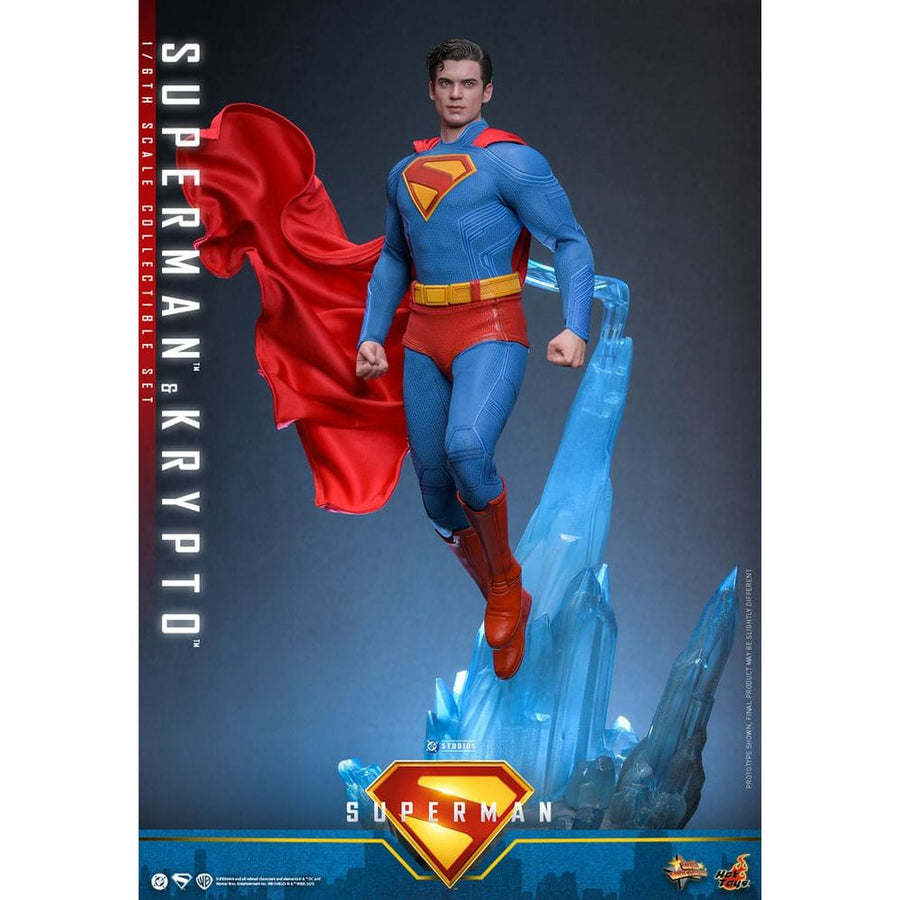 Superman (2025) Movie Masterpiece Action Figure 1/6 Superman & Krypto 33 cm - The Happy Toy Store