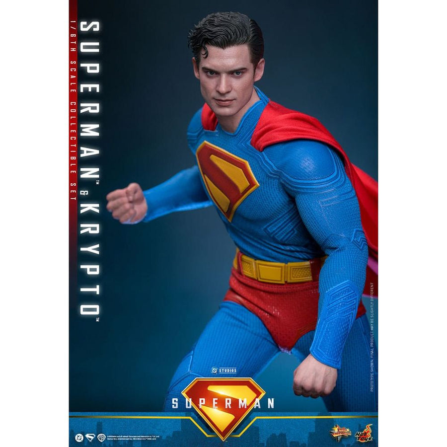 Superman (2025) Movie Masterpiece Action Figure 1/6 Superman & Krypto 33 cm - The Happy Toy Store