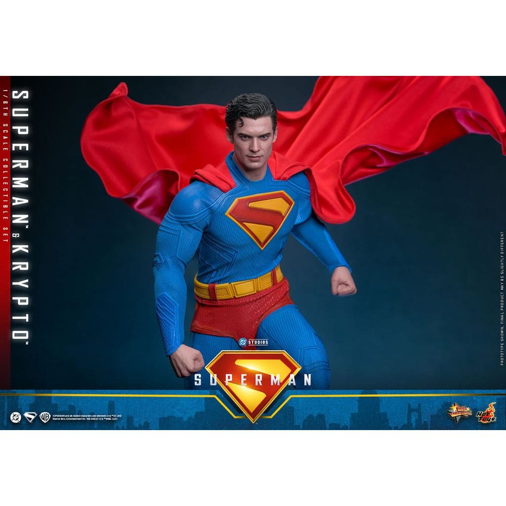 Superman (2025) Movie Masterpiece Action Figure 1/6 Superman & Krypto 33 cm - The Happy Toy Store