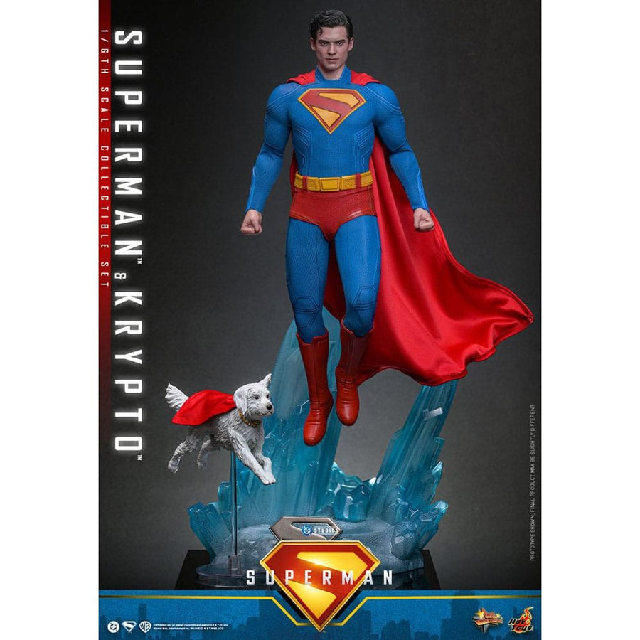 Superman (2025) Movie Masterpiece Action Figure 1/6 Superman & Krypto 33 cm - The Happy Toy Store