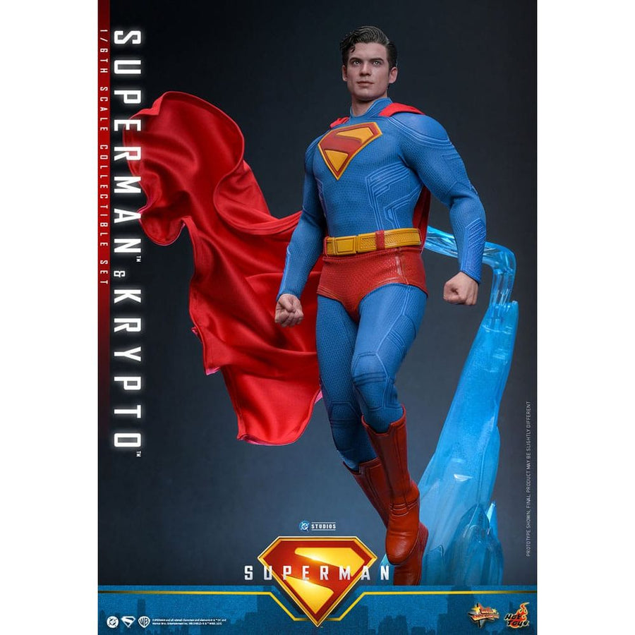 Superman (2025) Movie Masterpiece Action Figure 1/6 Superman & Krypto 33 cm - The Happy Toy Store