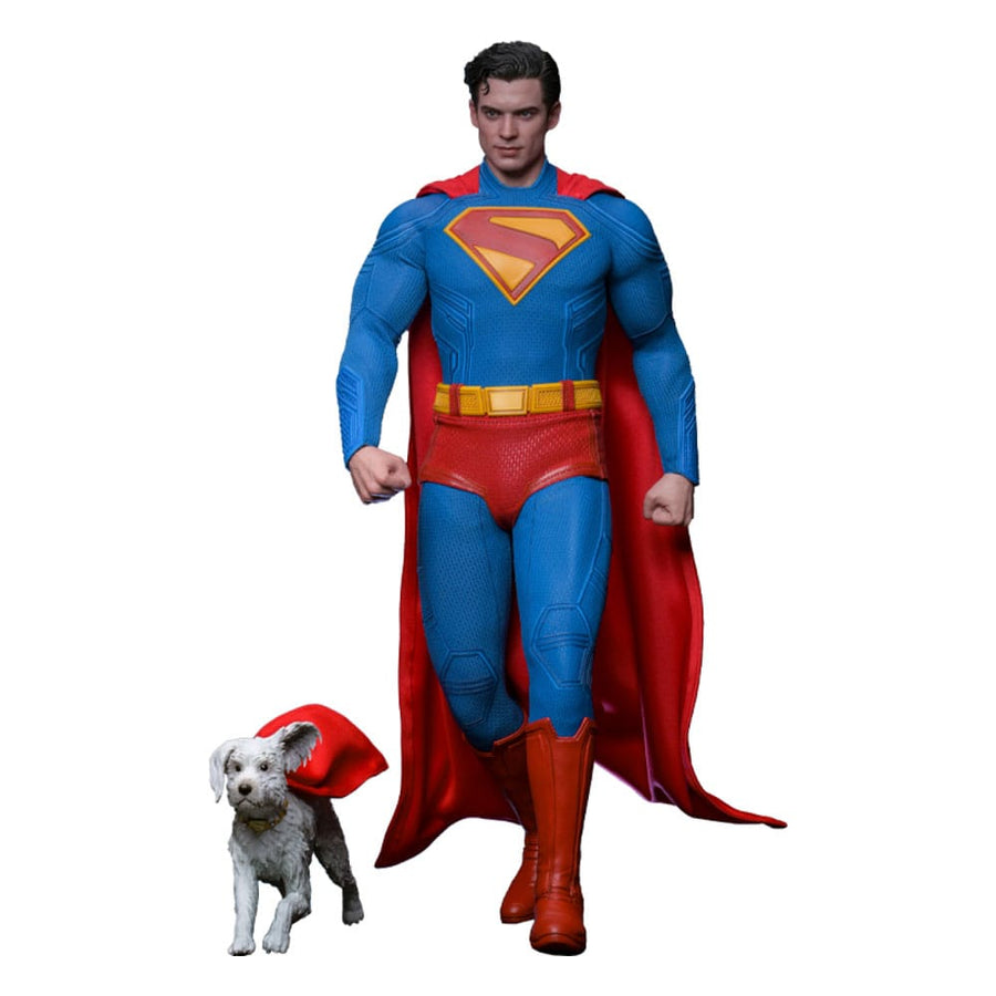 Superman (2025) Movie Masterpiece Action Figure 1/6 Superman & Krypto 33 cm - The Happy Toy Store