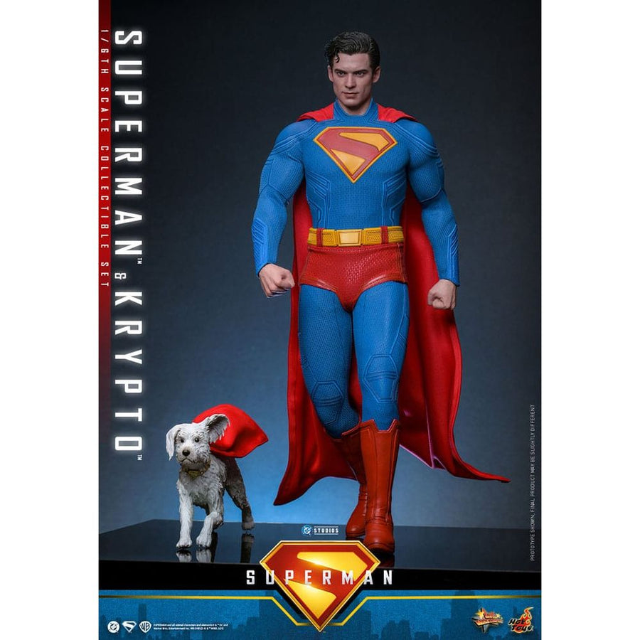 Superman (2025) Movie Masterpiece Action Figure 1/6 Superman & Krypto 33 cm - The Happy Toy Store