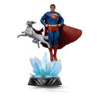 Superman Legacy Art Scale Statue 1/10 Superman & Krypto 32 cm - The Happy Toy Store