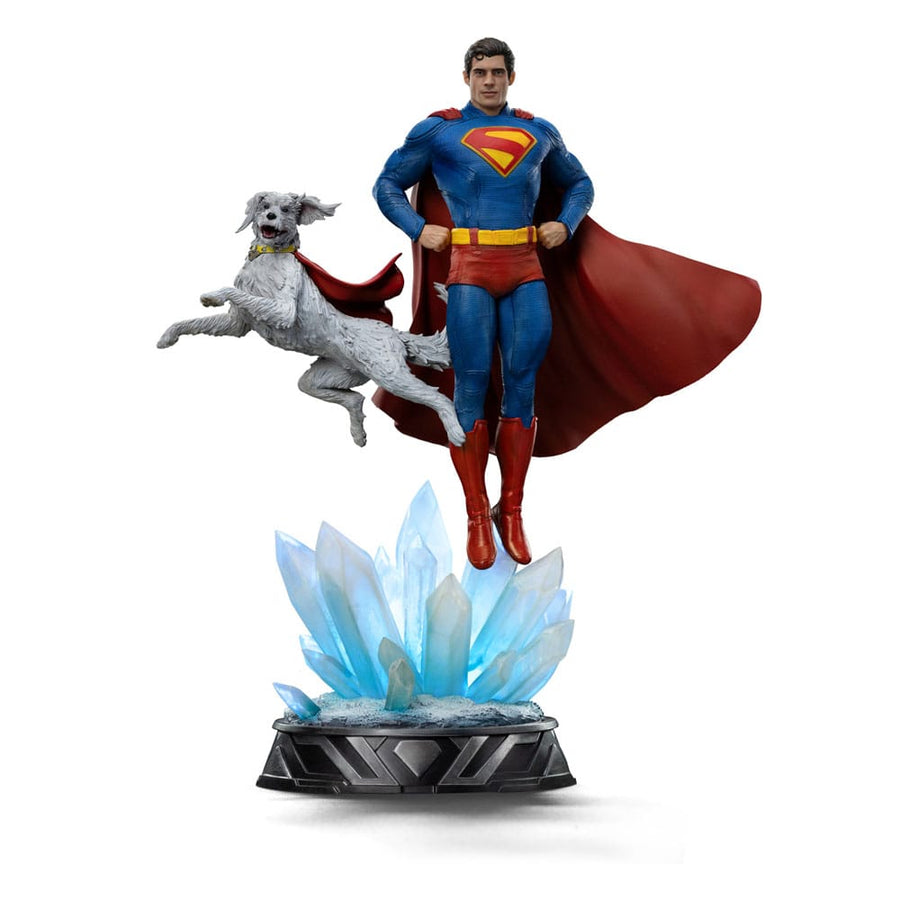 Superman Legacy Art Scale Statue 1/10 Superman & Krypto 32 cm - The Happy Toy Store
