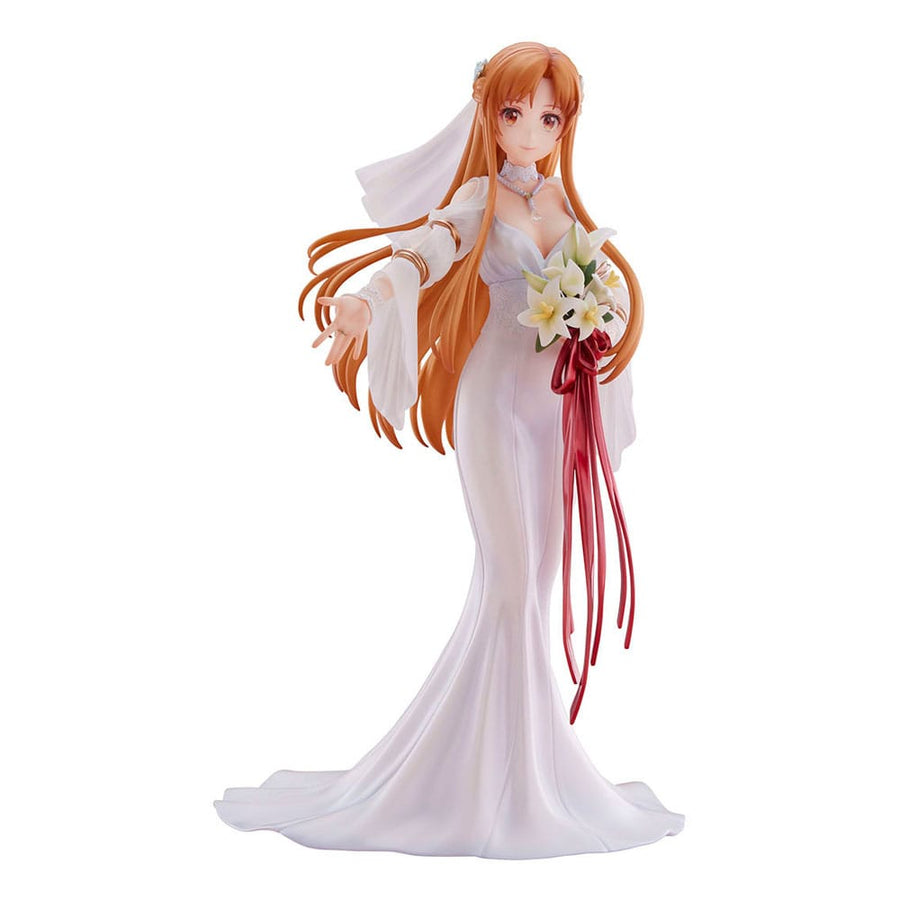 Sword Art Online PVC Statue 1/7 Asuna Wedding Ver. 25 cm - The Happy Toy Store
