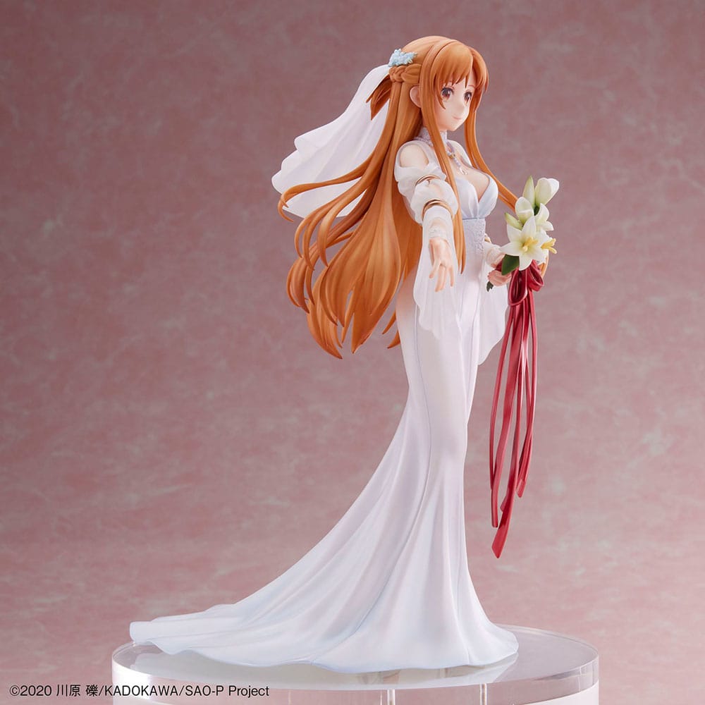 Sword Art Online PVC Statue 1/7 Asuna Wedding Ver. 25 cm - The Happy Toy Store