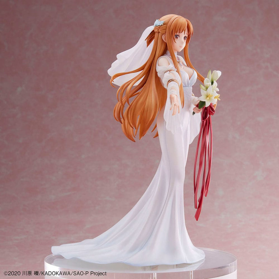 Sword Art Online PVC Statue 1/7 Asuna Wedding Ver. 25 cm - The Happy Toy Store