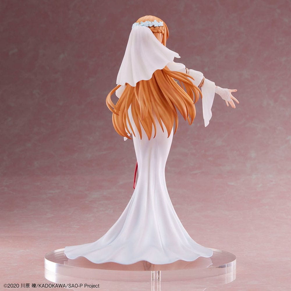 Sword Art Online PVC Statue 1/7 Asuna Wedding Ver. 25 cm - The Happy Toy Store