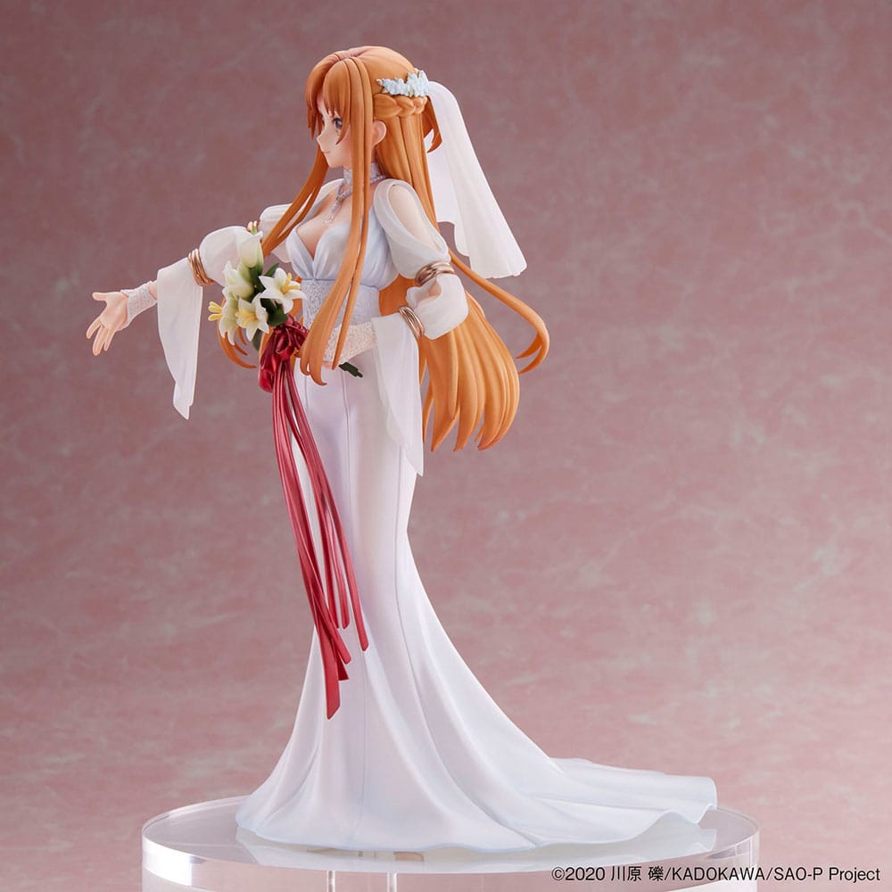 Sword Art Online PVC Statue 1/7 Asuna Wedding Ver. 25 cm - The Happy Toy Store