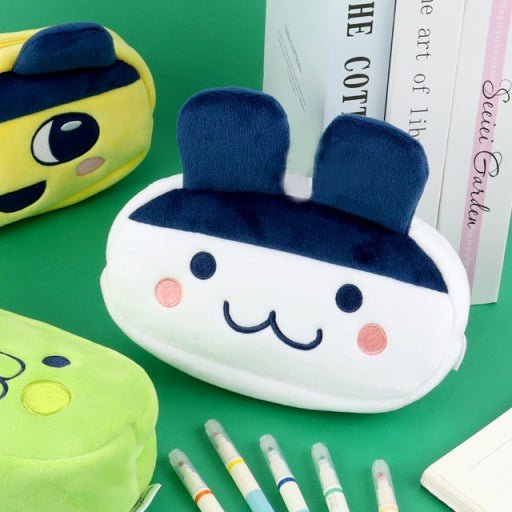 Tamagotchi Face Plush Pencil Case Pouch - The Happy Toy Store