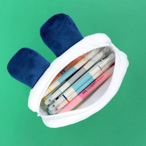 Tamagotchi Face Plush Pencil Case Pouch - The Happy Toy Store