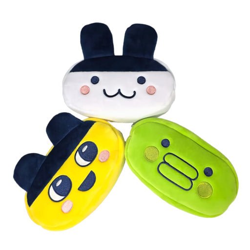 Tamagotchi Face Plush Pencil Case Pouch - The Happy Toy Store