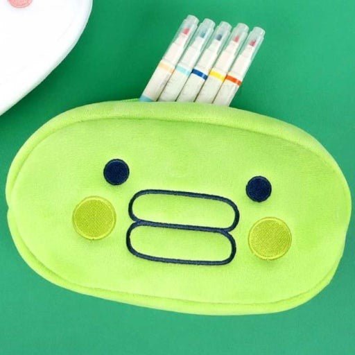 Tamagotchi Face Plush Pencil Case Pouch - The Happy Toy Store