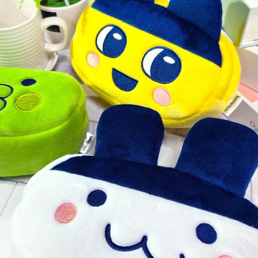Tamagotchi Face Plush Pencil Case Pouch - The Happy Toy Store