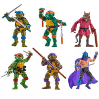 Teenage Mutant Ninja Turtles Action Figures 1988 Remastered 6 Pack - The Happy Toy Store