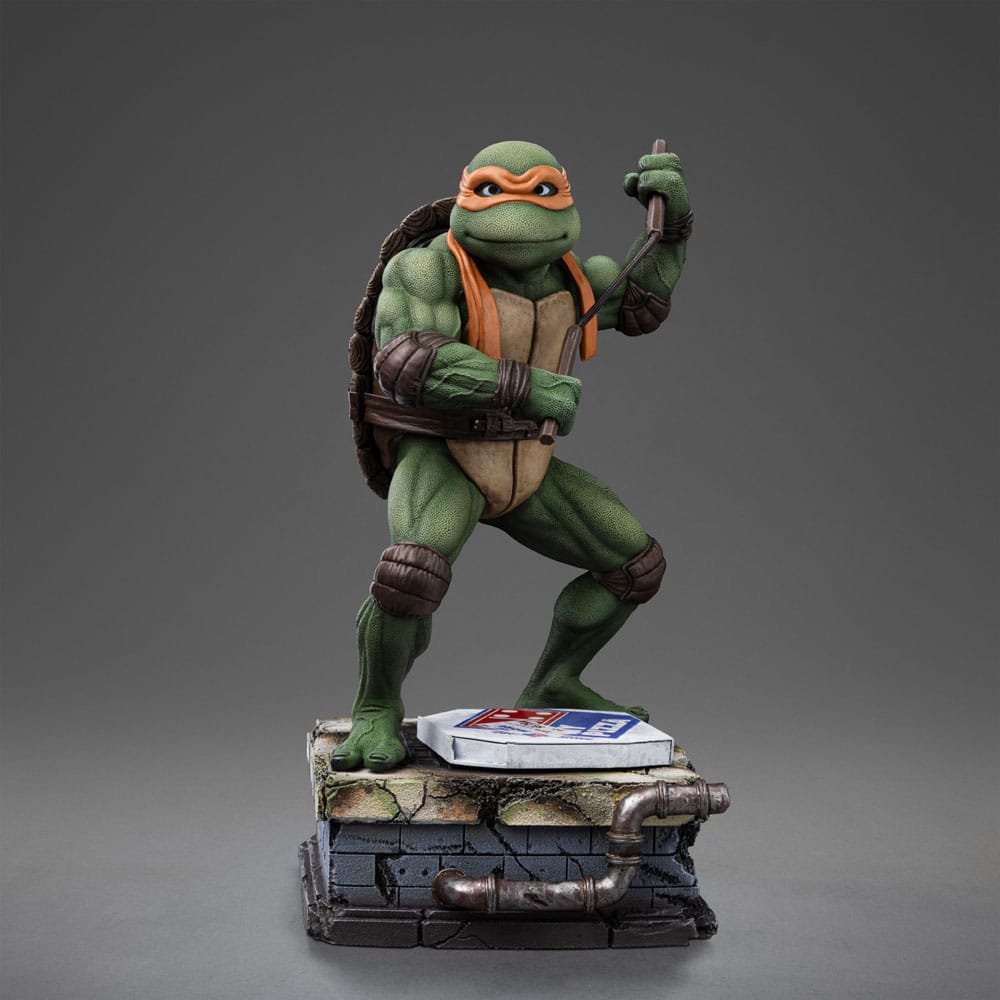 Teenage Mutant Ninja Turtles Art Scale Statue 1/10 Michelangelo 19 cm - The Happy Toy Store