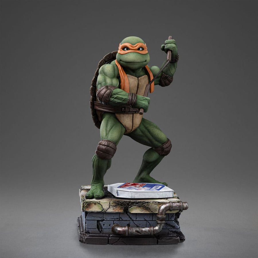Teenage Mutant Ninja Turtles Art Scale Statue 1/10 Michelangelo 19 cm - The Happy Toy Store