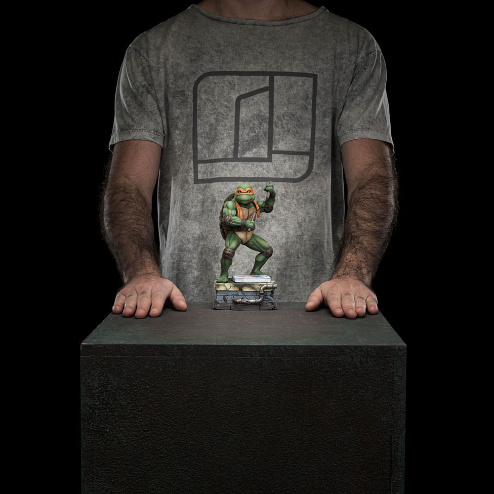 Teenage Mutant Ninja Turtles Art Scale Statue 1/10 Michelangelo 19 cm - The Happy Toy Store