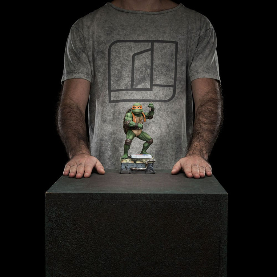 Teenage Mutant Ninja Turtles Art Scale Statue 1/10 Michelangelo 19 cm - The Happy Toy Store