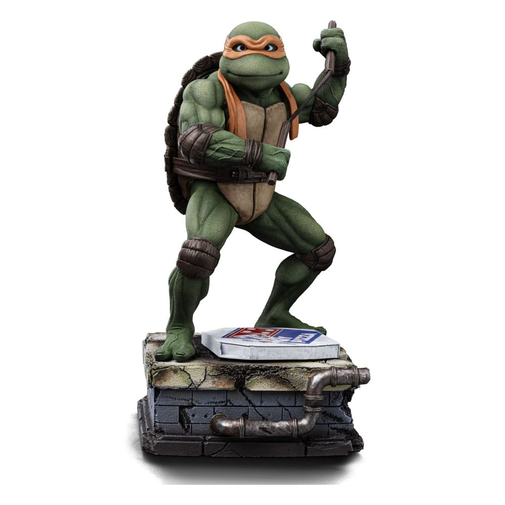 Teenage Mutant Ninja Turtles Art Scale Statue 1/10 Michelangelo 19 cm - The Happy Toy Store