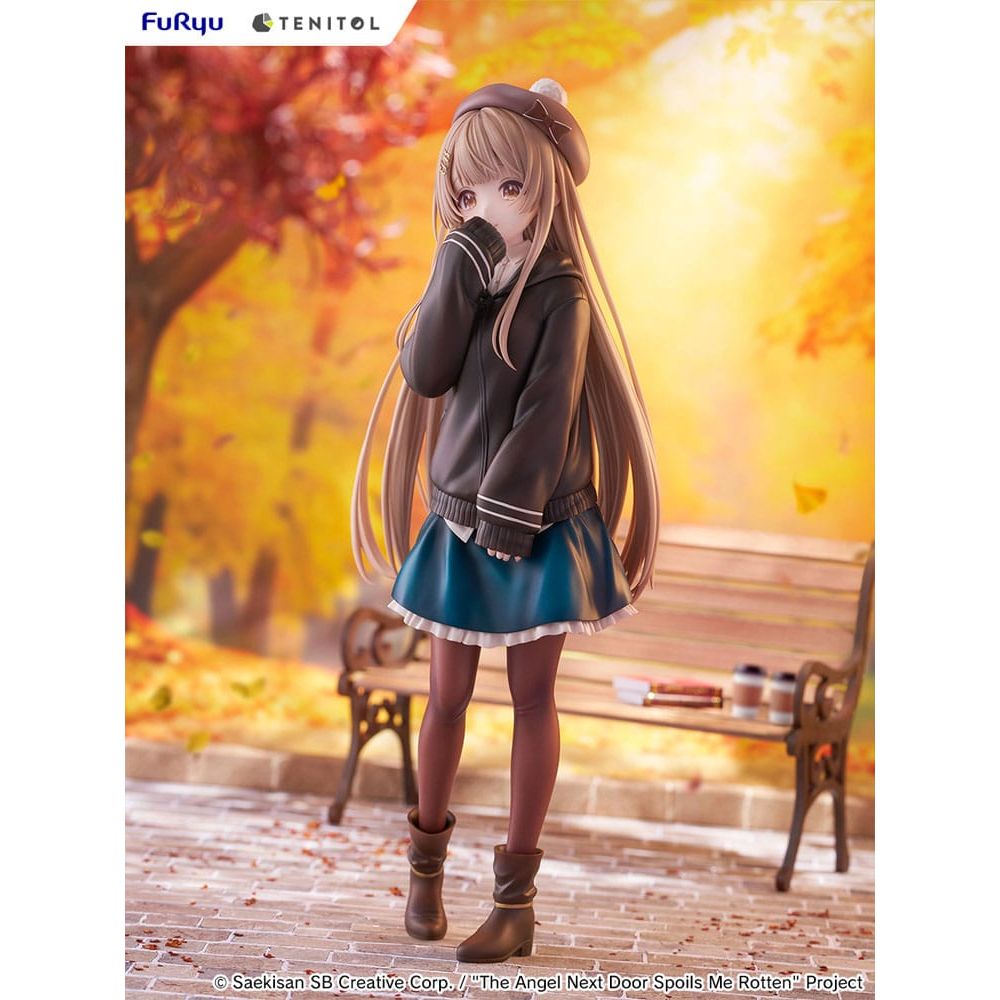 The Angel Next Door Spoils Me Rotten Tenitol Tall PVC Statue Mahiru Shiina Autumn Ver. 30 cm - The Happy Toy Store