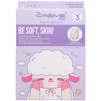 The Creme Shop Be Soft Skin Animated Lamb Face Set of 3 - The Happy Toy Store