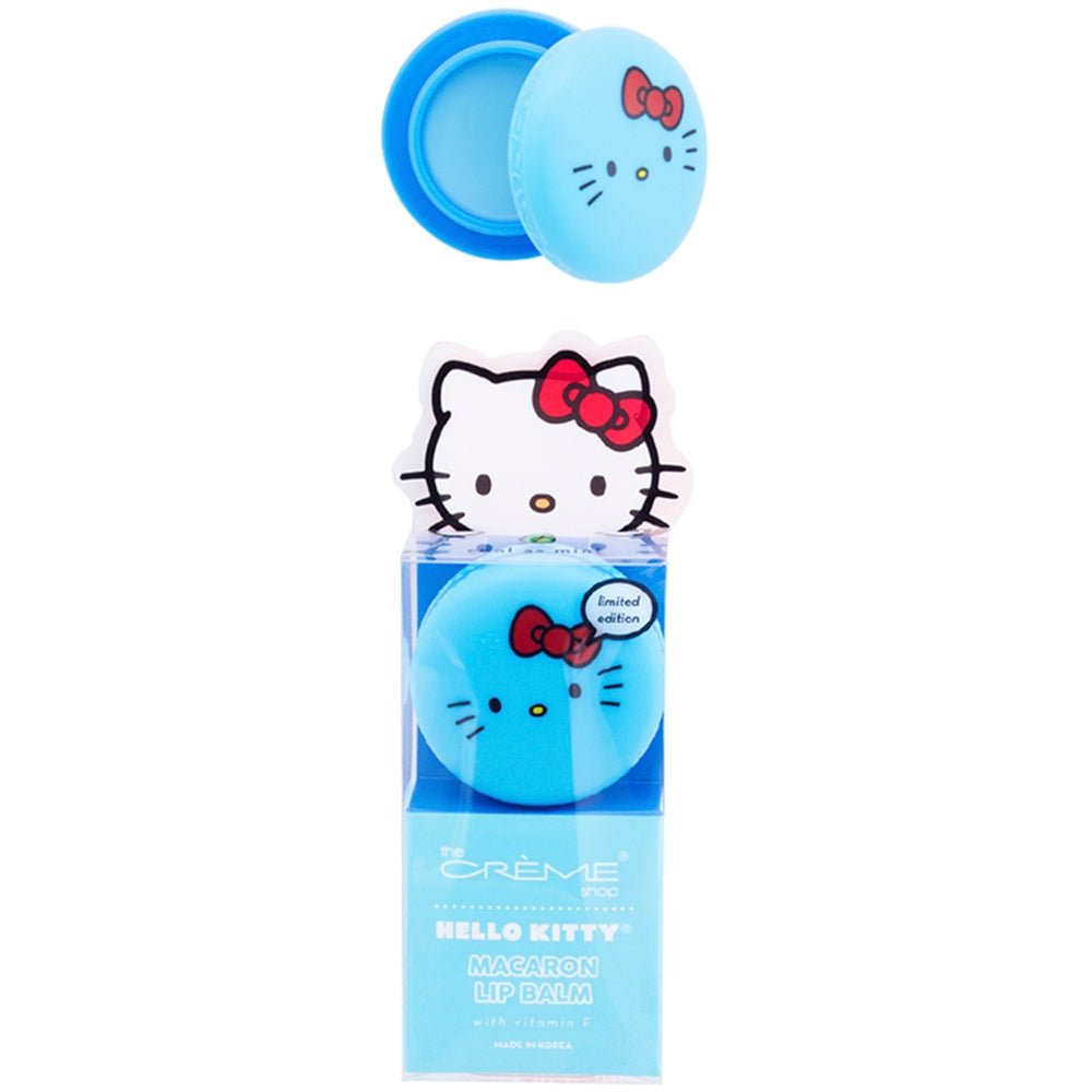 The Creme Shop X Hello Kitty Macaron Lip Balm Blue - The Happy Toy Store