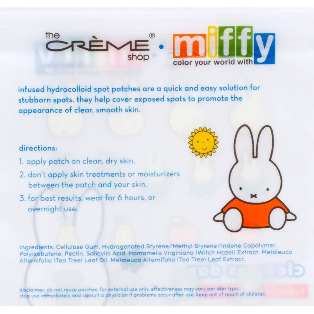 The Creme Shop X Miffy Clear As Day Hydrocolloid Blemish Patches 6 Pack - The Happy Toy Store