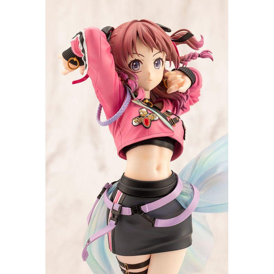 The Idolmaster Gakuen PVC Statue 1/7 Saki Hanami Fighting My Way 24 cm - The Happy Toy Store