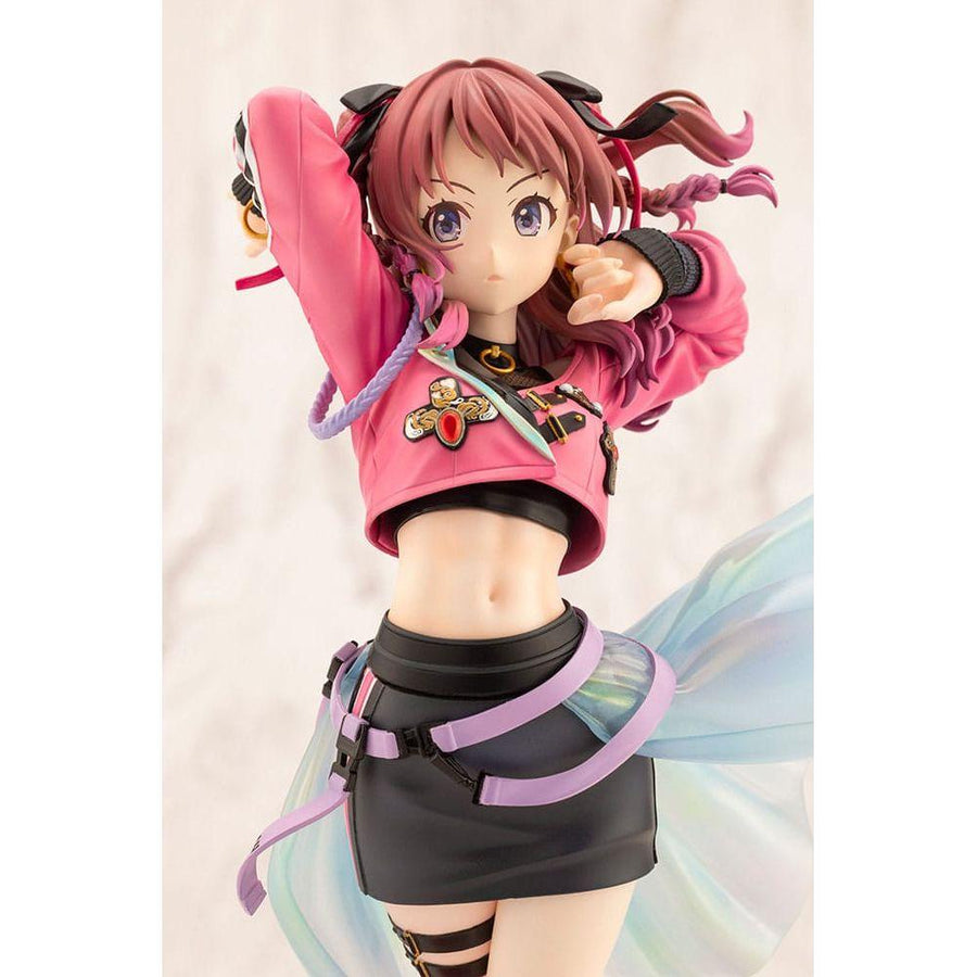 The Idolmaster Gakuen PVC Statue 1/7 Saki Hanami Fighting My Way 24 cm - The Happy Toy Store