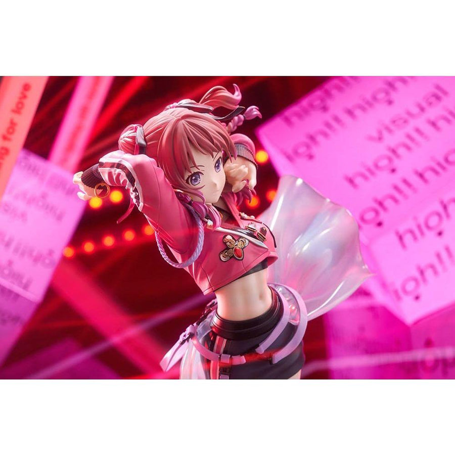 The Idolmaster Gakuen PVC Statue 1/7 Saki Hanami Fighting My Way 24 cm - The Happy Toy Store
