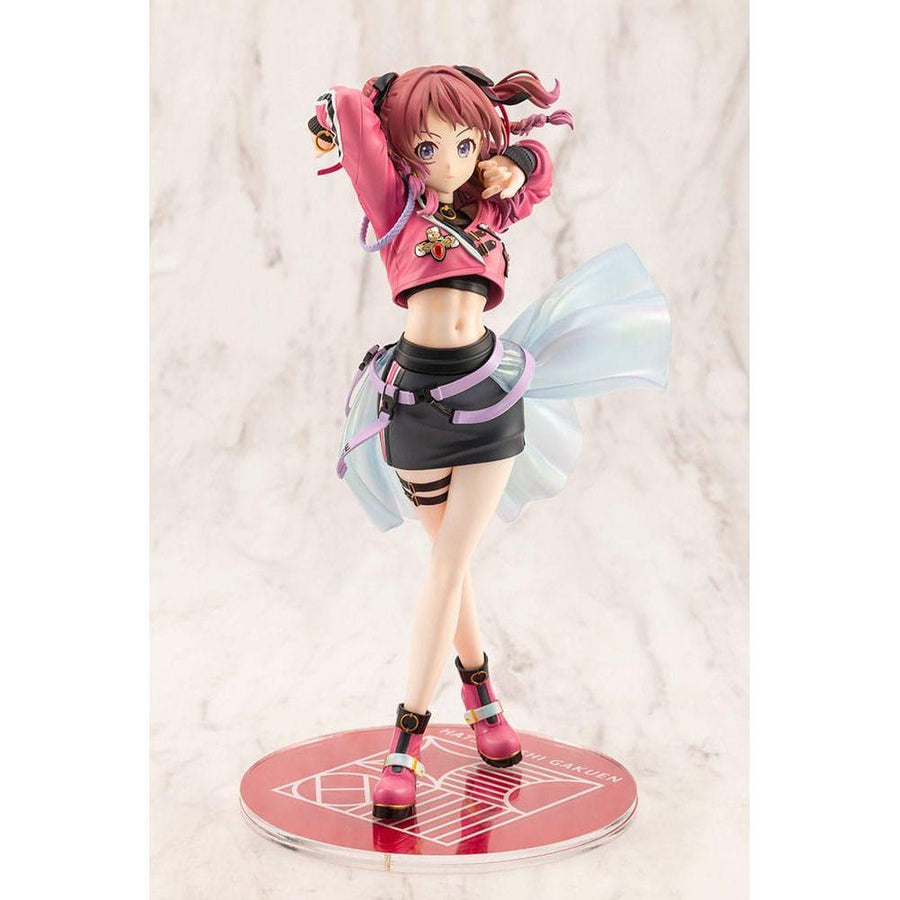 The Idolmaster Gakuen PVC Statue 1/7 Saki Hanami Fighting My Way 24 cm - The Happy Toy Store